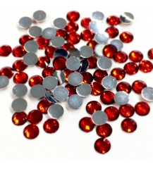 Rhinestones Flatback - Red - Pack of 100