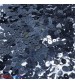 Sequins Round Flat 5mm - Black