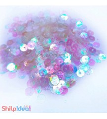 Sequins Round Flat 5mm - Rainbow