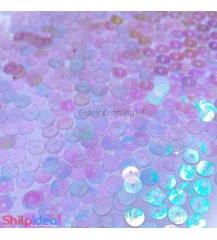 Sequins Round Flat 5mm - Rainbow