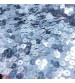 Sequins Round Flat 5mm - Silver