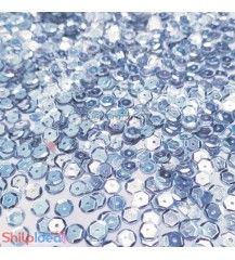 Sequins Round Cupped 5mm - Silver