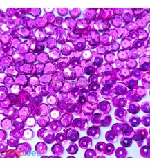 Sequins Round Cupped 5mm - Purple