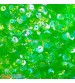 Sequins Round Cupped 5mm - Green AB