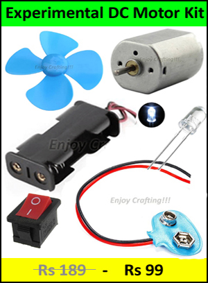 Experimental DC Motor Kit