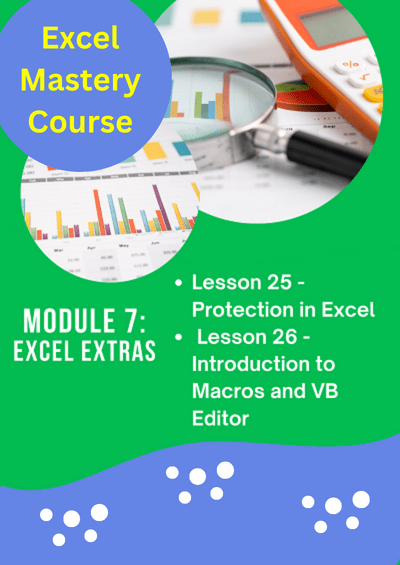 Excel Master Course - Module 7